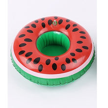 Load image into Gallery viewer, 24 styles Mini Inflatable Shape Water Swimming Pool Drink Cup Stand Holder Float Toy Coasters For Water Beverage Beer Bottle