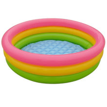 Load image into Gallery viewer, 65*65cm Play Ball Pool Baby swimming Pool Child Summer kid Water Toys inflatable Bath Tub Round lovely animal printed bottom