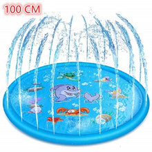 Load image into Gallery viewer, 66’’ 3-in-1 Kids' Sprinkler Pad For Kids Summer Fun Sport Outdoor Water Toy Lawn Inflatable Pool Toys Splash Play Mats Pool
