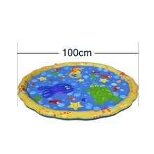 Load image into Gallery viewer, 66’’ 3-in-1 Kids' Sprinkler Pad For Kids Summer Fun Sport Outdoor Water Toy Lawn Inflatable Pool Toys Splash Play Mats Pool