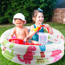 Load image into Gallery viewer, Baby Swimming Pool Ring Multi-functional Swim Circle Bath Classic Inflatable Ring Practical Children Pool Water Toy