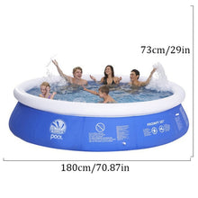 Load image into Gallery viewer, Large Swimming Pool for Adults Clip Net Thick Pool for Home Inflatable Pool Bathtub Outdoor Children Family Pool Water Party