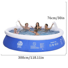 Load image into Gallery viewer, Large Swimming Pool for Adults Clip Net Thick Pool for Home Inflatable Pool Bathtub Outdoor Children Family Pool Water Party