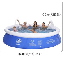 Load image into Gallery viewer, Large Swimming Pool for Adults Clip Net Thick Pool for Home Inflatable Pool Bathtub Outdoor Children Family Pool Water Party