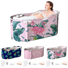 Load image into Gallery viewer, Foldable Bathtub SPA Tub Adults Portable Bathtub Family Bathtub Children's Pool Spa Sauna Bathtub Storage Bathtubs For Indoor