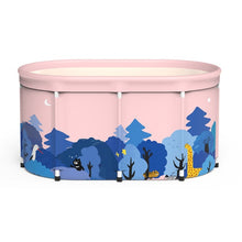 Load image into Gallery viewer, 6/8PCS Portable Adults Bathtub Set Non-Inflatable Folding Bath Barrel SPA Folding Bath Tub For Adults Children Swimming Pool