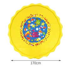 Load image into Gallery viewer, 170/150/100cm PVC Sprinkling Swimming Pool Water Play mat Summer Lawn Games Pad Family Game Inflatable Spray Water Cushion Pat
