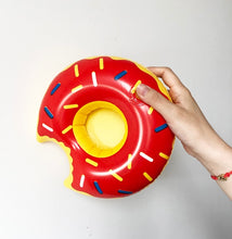 Load image into Gallery viewer, 24 styles Mini Inflatable Shape Water Swimming Pool Drink Cup Stand Holder Float Toy Coasters For Water Beverage Beer Bottle
