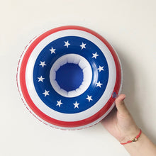 Load image into Gallery viewer, 24 styles Mini Inflatable Shape Water Swimming Pool Drink Cup Stand Holder Float Toy Coasters For Water Beverage Beer Bottle
