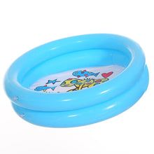 Load image into Gallery viewer, 65*65cm Play Ball Pool Baby swimming Pool Child Summer kid Water Toys inflatable Bath Tub Round lovely animal printed bottom
