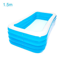 Load image into Gallery viewer, 150/180CM Inflatable Swimming Pool PVC Thickened 3-Ring Paddling Pool Bathing Tub Summer Swimming Pool For Adult Kids piscina

