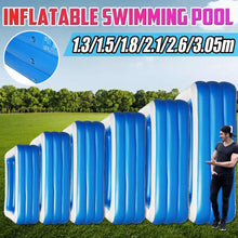 Load image into Gallery viewer, 1.3M-3.05M Inflatable Swimming Pool For Adults Kids Family Pool Bathing Tub Outdoor Indoor Swimming Pool
