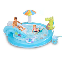 Load image into Gallery viewer, Blow Up Swimming Pool Inflatable Water Slide Play Center Kids Water Fun Pool For Boys Girls Outdoor Water Fun
