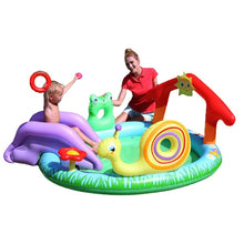Load image into Gallery viewer, Blow Up Swimming Pool Inflatable Water Slide Play Center Kids Water Fun Pool For Boys Girls Outdoor Water Fun
