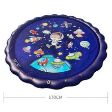Load image into Gallery viewer, 66’’ 3-in-1 Kids' Sprinkler Pad For Kids Summer Fun Sport Outdoor Water Toy Lawn Inflatable Pool Toys Splash Play Mats Pool
