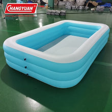 Load image into Gallery viewer, 305cm inflatable swimming pool pool 3 meters inflatable pool three-layer three-ring inflatable swimming pool
