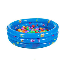 Load image into Gallery viewer, 3 Ring Inflatable Round Swimming Pool Toddler Children Kids Bathing Tub Outdoor Play Toys PVC  Swimming Pool 80CM
