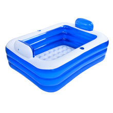 Load image into Gallery viewer, 1.8M/1.5M Inflatable Swimming Pool PVC Portable Outdoor Indoor Family Swimming Pool Bathtub 3 Layers Thickened Water Play Pool
