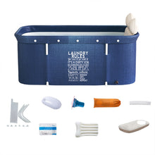 Load image into Gallery viewer, 6/8PCS Portable Adults Bathtub Set Non-Inflatable Folding Bath Barrel SPA Folding Bath Tub For Adults Children Swimming Pool
